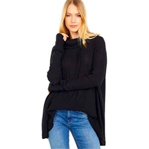 NWT Free People Juicy Long Sleeve Cowl Neck